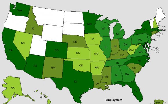 States with the highest