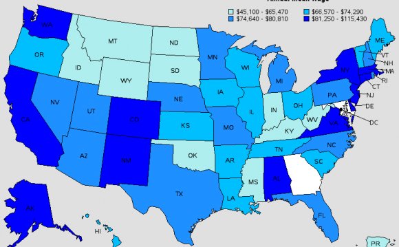 States with the highest