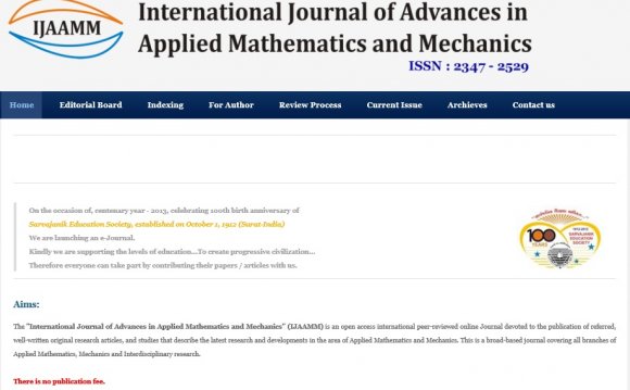 Journal of Advances in