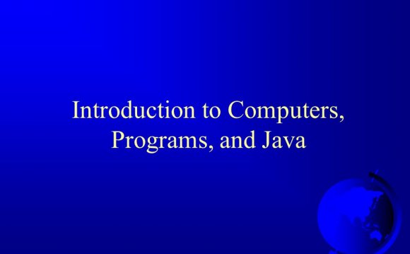 Introduction to Computers