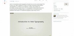Although Web Typography comes from print typography, you'll still need a different approach for learning it.