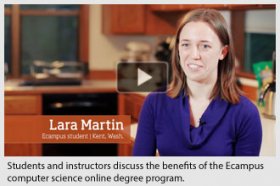 Oregon State Online Computer Science students talk about the program