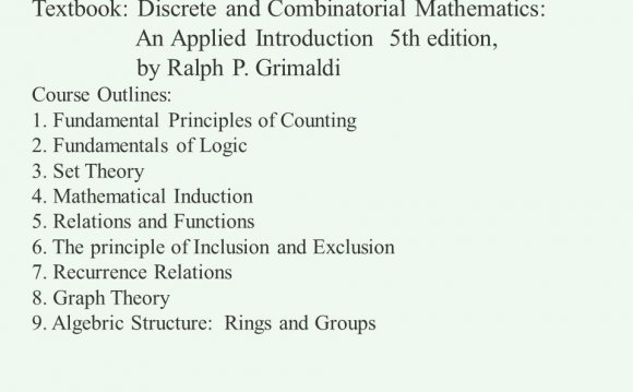 Discrete and Combinatorial Mathematics An Applied Introduction