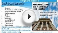 Cloud Computing Adoption in Higher Education