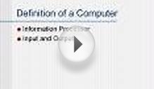 Definition of a Computer