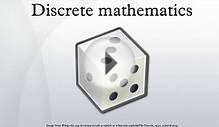 Discrete mathematics