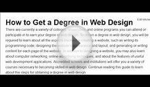 How to Get a Degree in Web Design