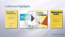 Mathematics and Statistics - Springer Journal Collection