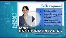 MSc Environmental Science Distance Education in India
