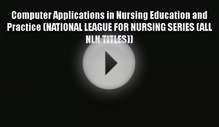 PDF Computer Applications in Nursing Education and