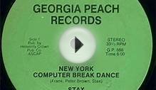 Stax - New York Computer Break Dance (Georgia Peach-1984)